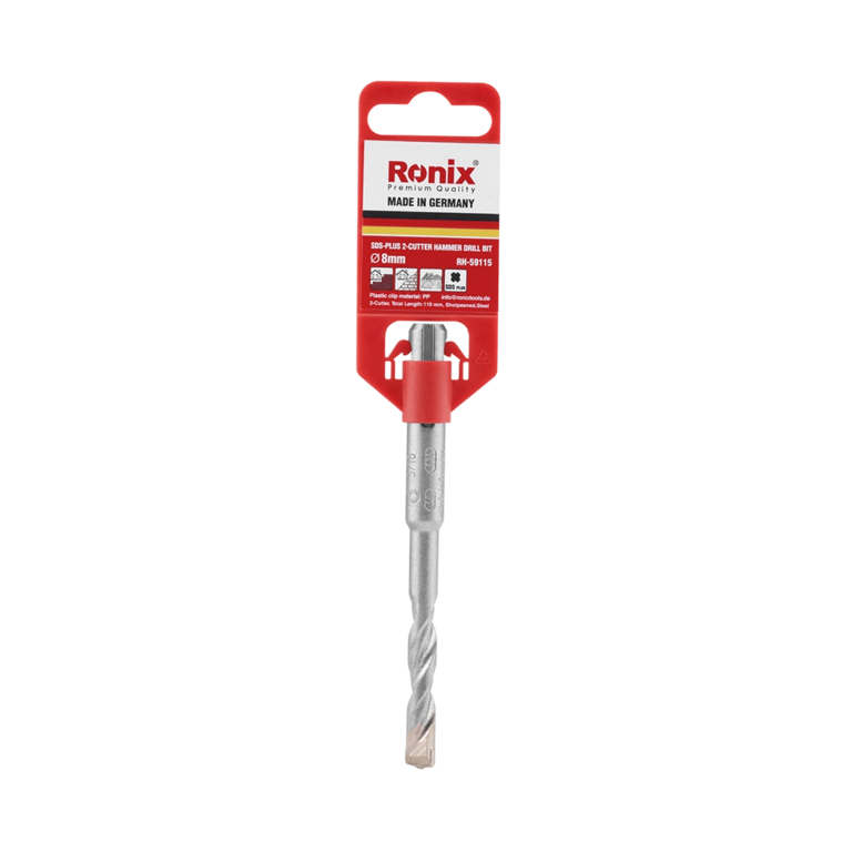 SDS-Plus 2-Cutter Hammer Drill Bit 8*110mm-German