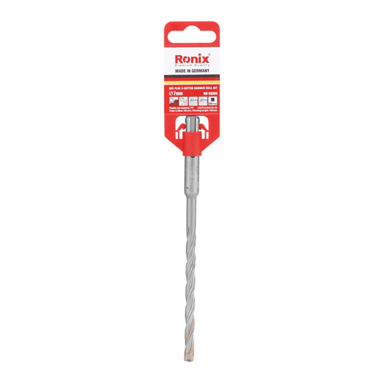 SDS Plus 3-Cutter Hammer Drill Bit 7*160- German