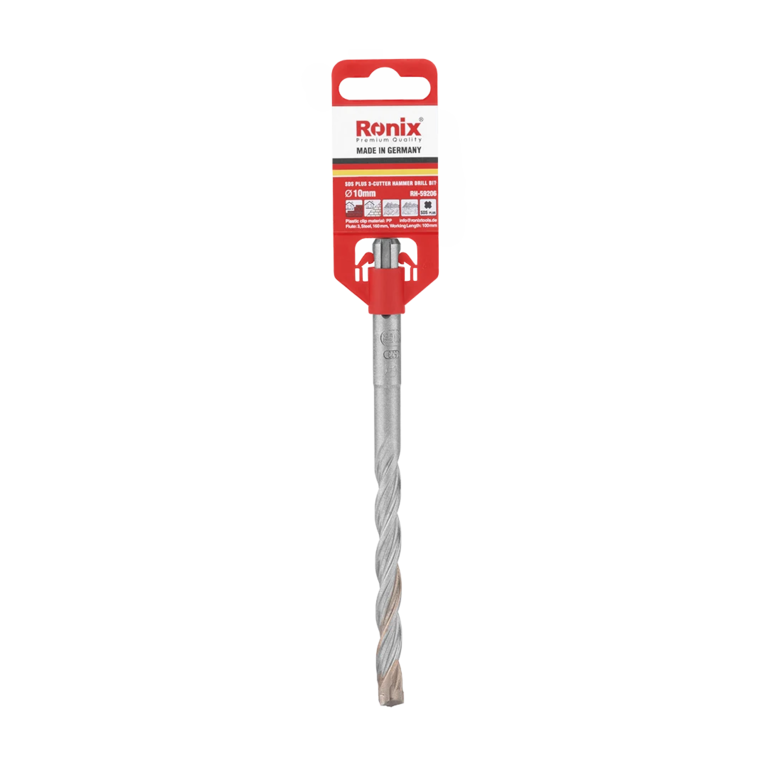 SDS Plus 3-Cutter Hammer Drill Bit 10*160- German