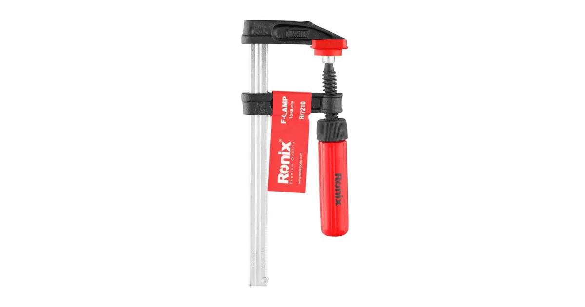 Ronix Rh-7210~Rh-7213 Wood F-Clamp 150mm/200mm/250mm Heavy Duty Woodworking Clamps Set Woodworking Clamp Tool Pipe Clamp