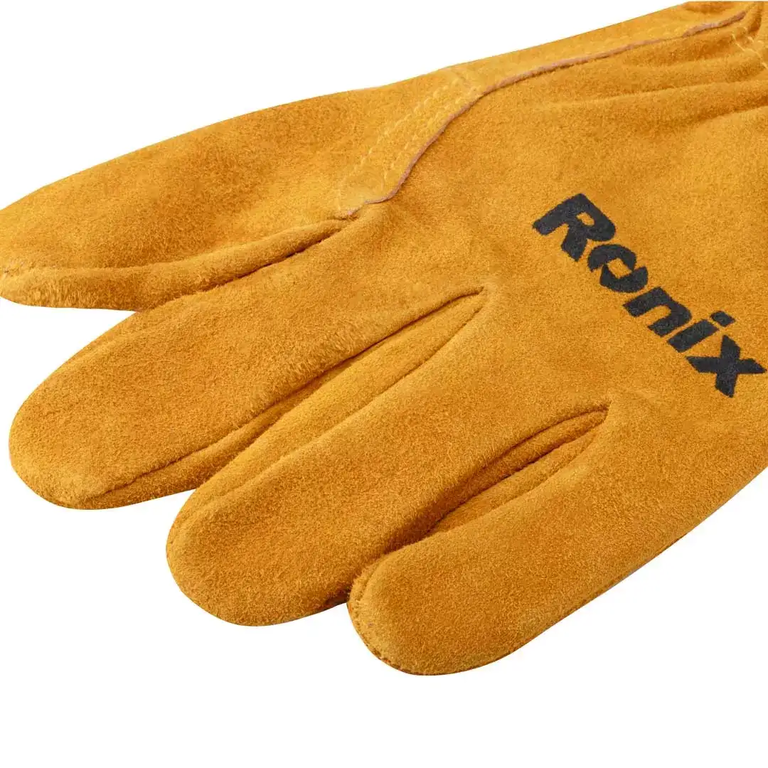Leather Safety Gloves 10 Inch