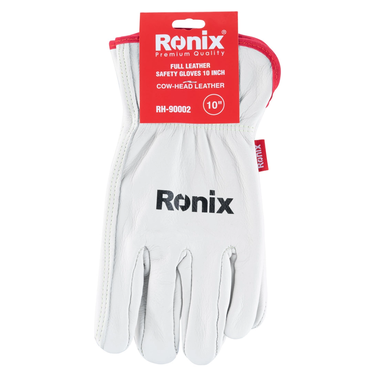 Full Leather Safety Gloves 10 Inch