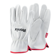 Guantes de seguridad de cuero completo 10,5)