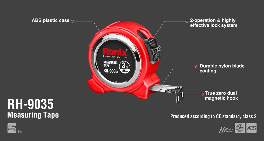Ruban à mesurer Ronix RH-9035 Ronix RH-9035
