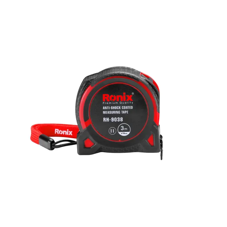 Anti-Shock Coated Measuring Tape 3 meter