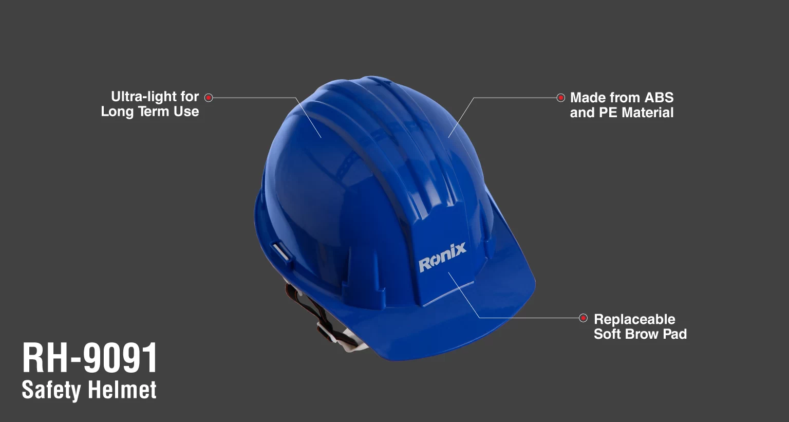 Safety Helmet-Blue-PE_details