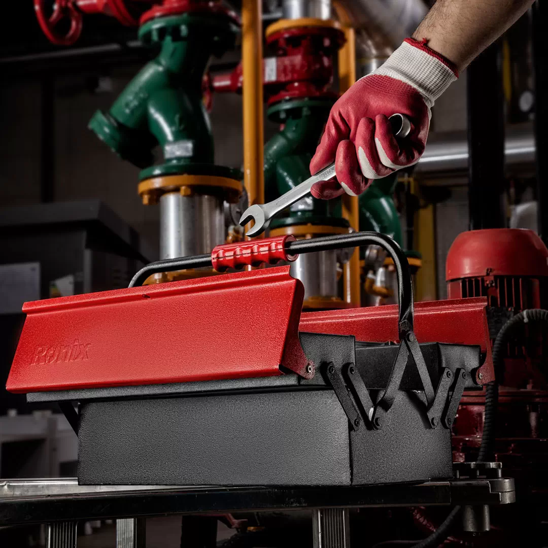 Metal Toolbox 40cm-402-Automatic Model