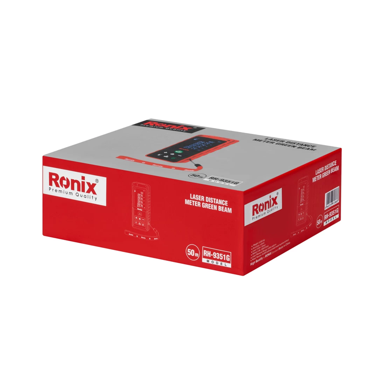 Laser-Entfernungsmesser 50 m (grüner Laserstrahl)