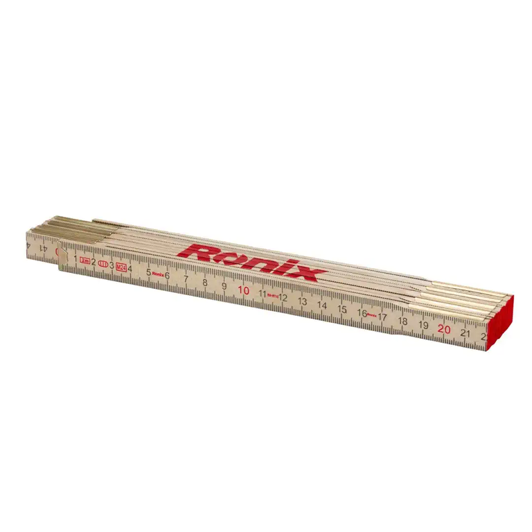 2m Wooden Folding Ruler