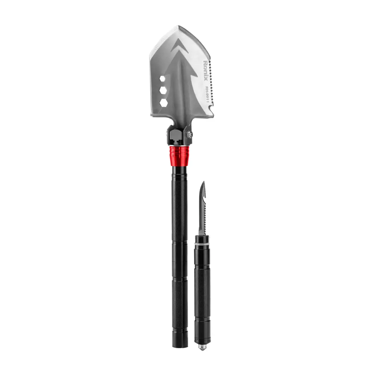 Multifunction Shovel With Knife Fire Starter & Hammer 76*13cm