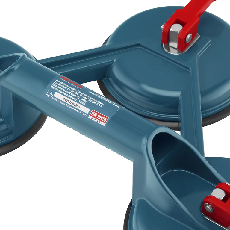 Aluminum Triple Vacuum Suction Cup 120Kg