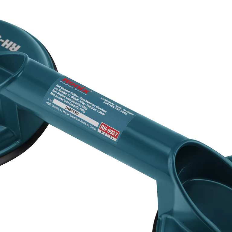 Aluminum Dual Vacuum Suction Cup 80K