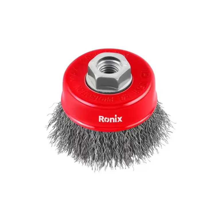 crimped wire cup brush 75mm