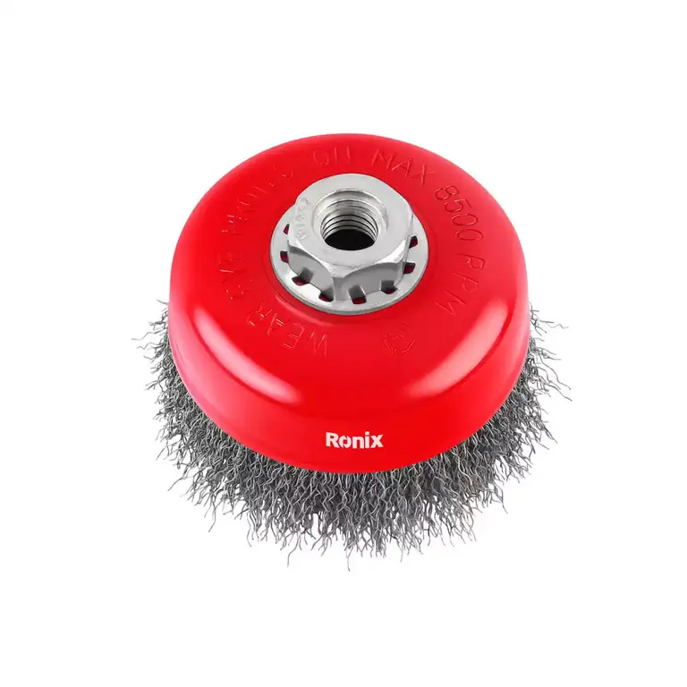 crimped wire cup brush 100mm