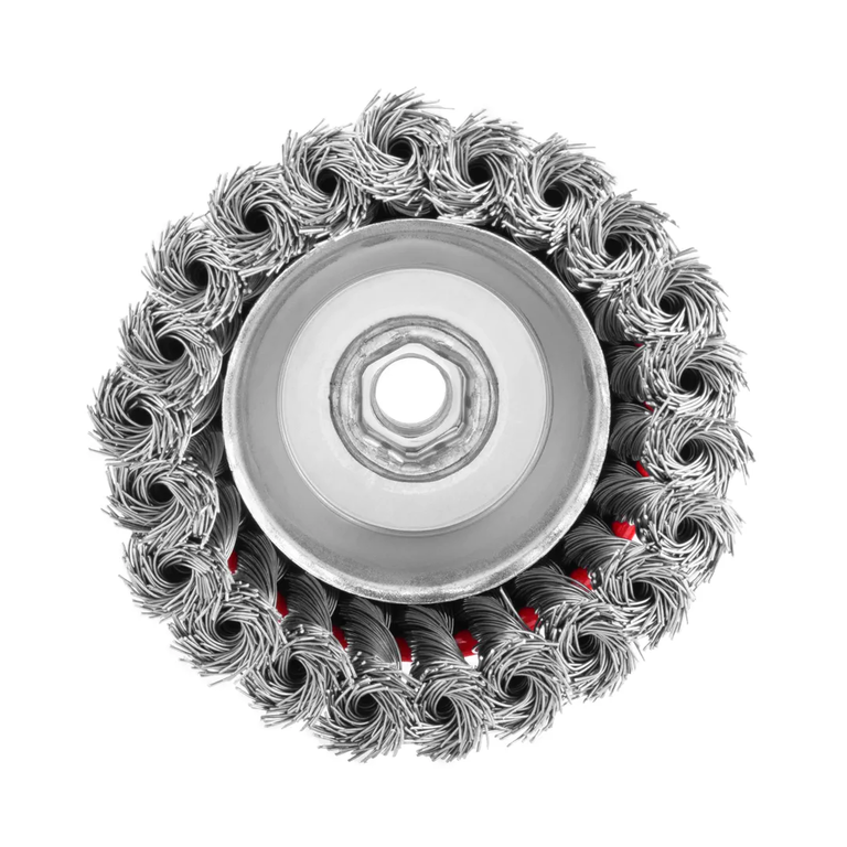 Twisted Knot Cup Brush 100mm