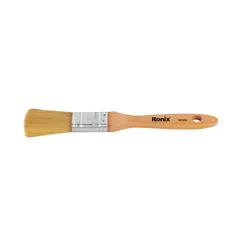 Wooden handle paint brush 1-inch