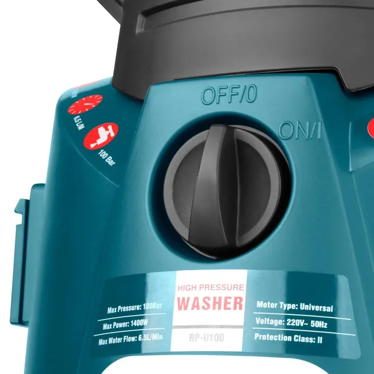 Universal High Pressure Washer 100 bar-1400W	-5