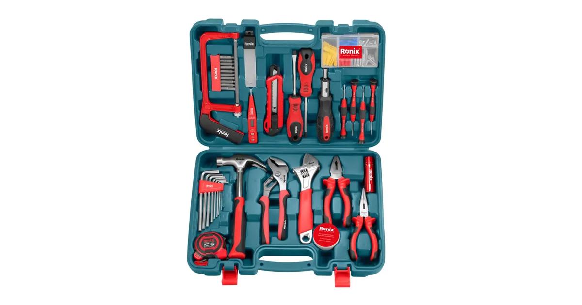 Ronix RS-0004 Hand tools set-39 PCS | 🧰 Ronix Tools