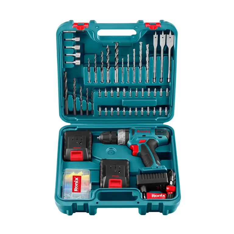 Ronix RS-8019, 53PCS Cordless Impact Drill Driver Kit | 🧰 Ronix Tools