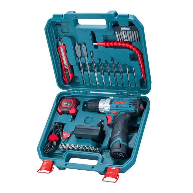 12V cordless drill set