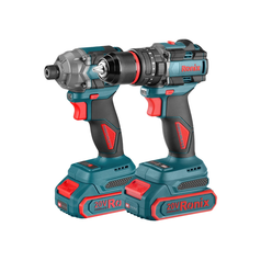 20V Cordless 2Pcs Combo Kit ( Impact Drill , Screwdriver)