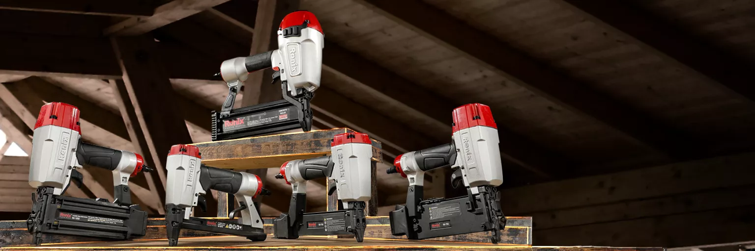 The New Generation of Ronix Air Nail Guns and Staplers