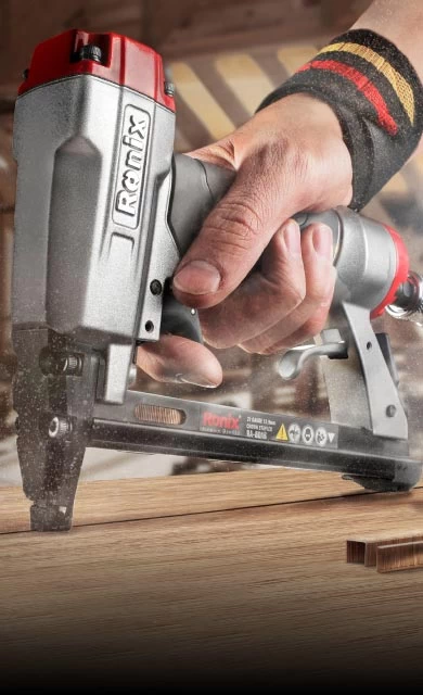 New Generation of Ronix Air Nailer and Staplers